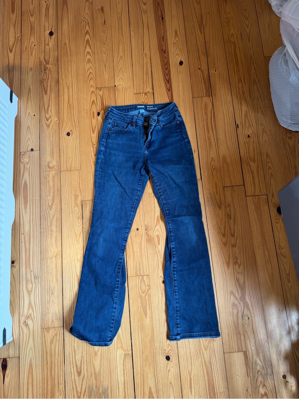 Amazon Essentials Dark Blue Boot-Cut Jeans